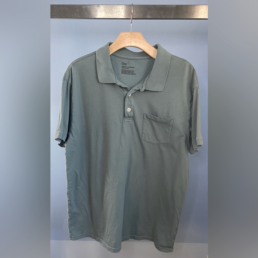 Gap Short Sleeve Knit Polo